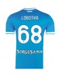 SSC Napoli Stanislav Lobotka #68 Domaci Dres 2025-26 Kratak Rukavima